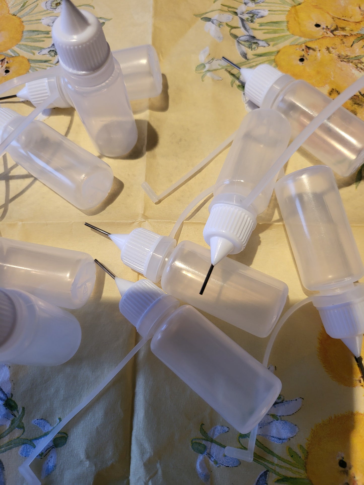 Sokler og Tilbehør, nåle flasker 20 ml.