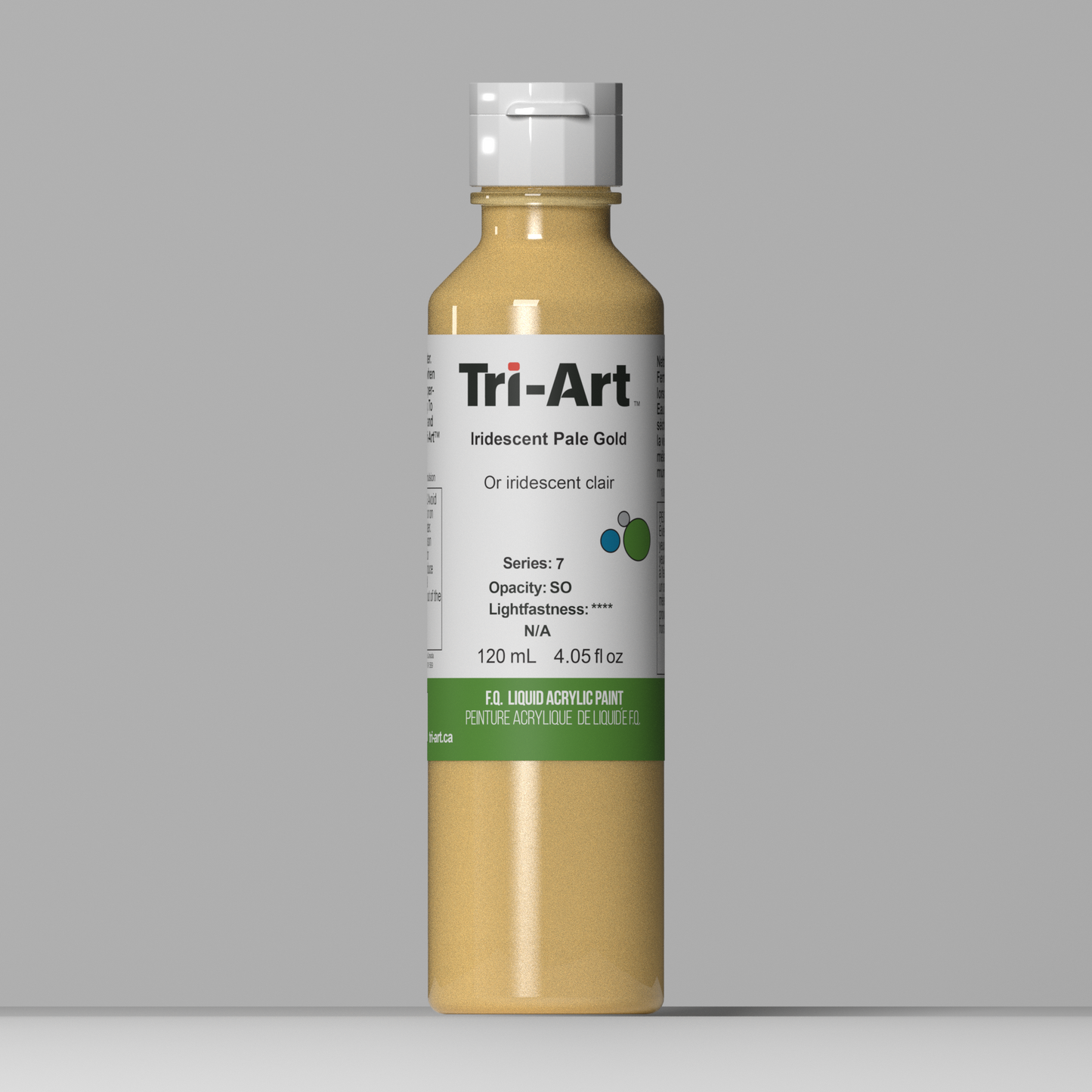 TA424 Tri-Art Liquids Iridescent Pale Gold 120mL