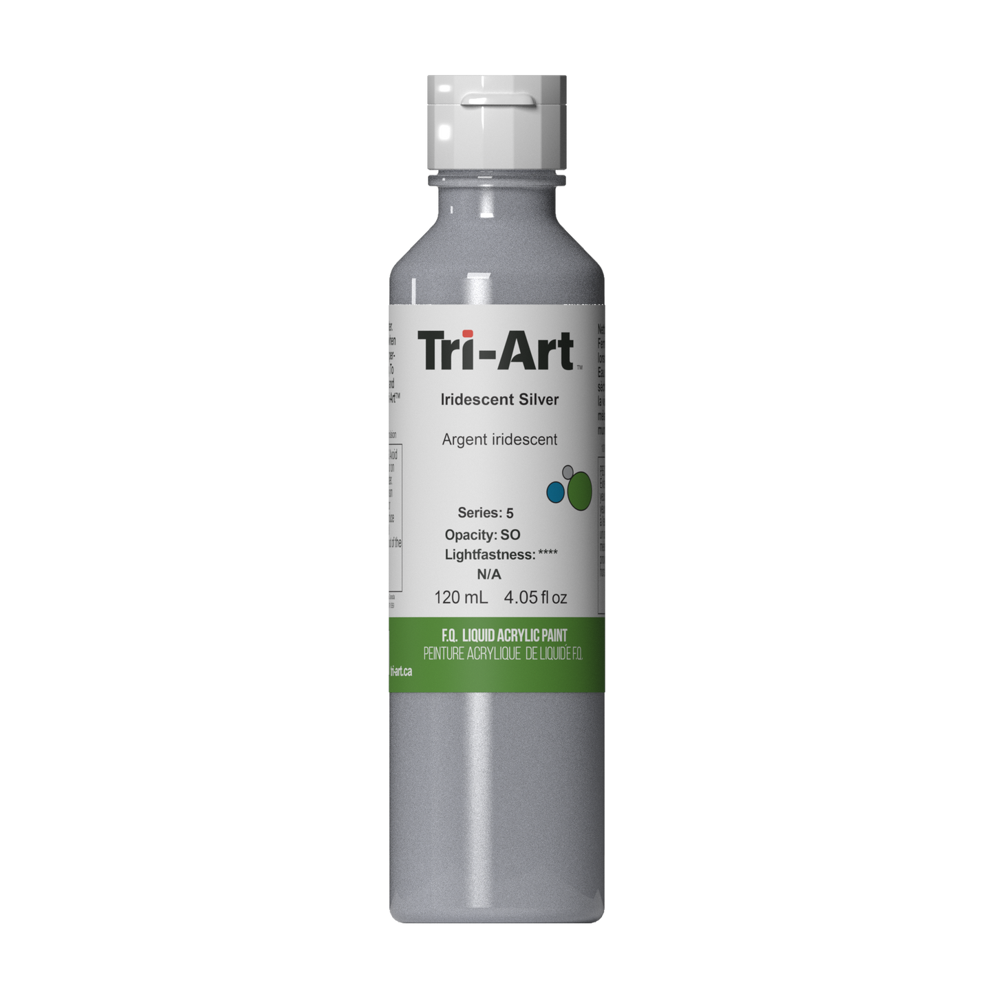 TA477 Tri-Art Liquids Iridescent Silver 120mL