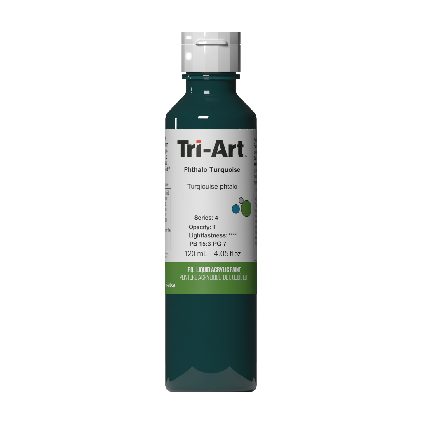 TA661 Tri-Art Liquids Phthalo Turquoise 120mL 4