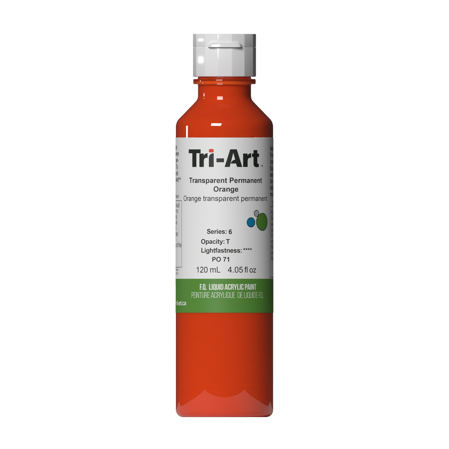 TA5461 Tri-Art Liquids Transparent Permanent Orange 120mL