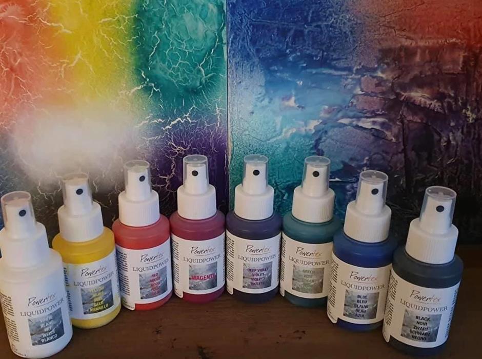 Liquidpower 100 ml. i dusje/ pumpe flaske- RØD