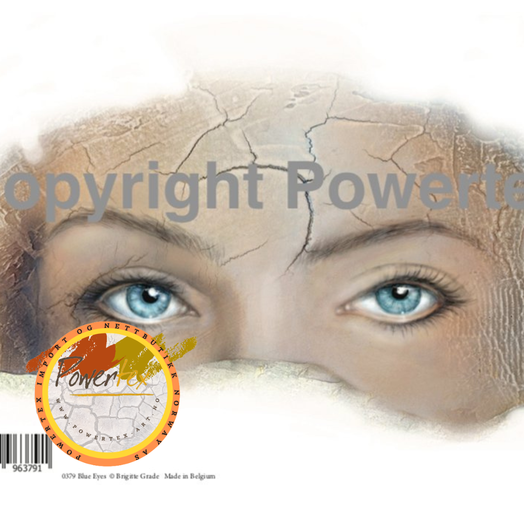 Print bilde, Blue eyes. A 4