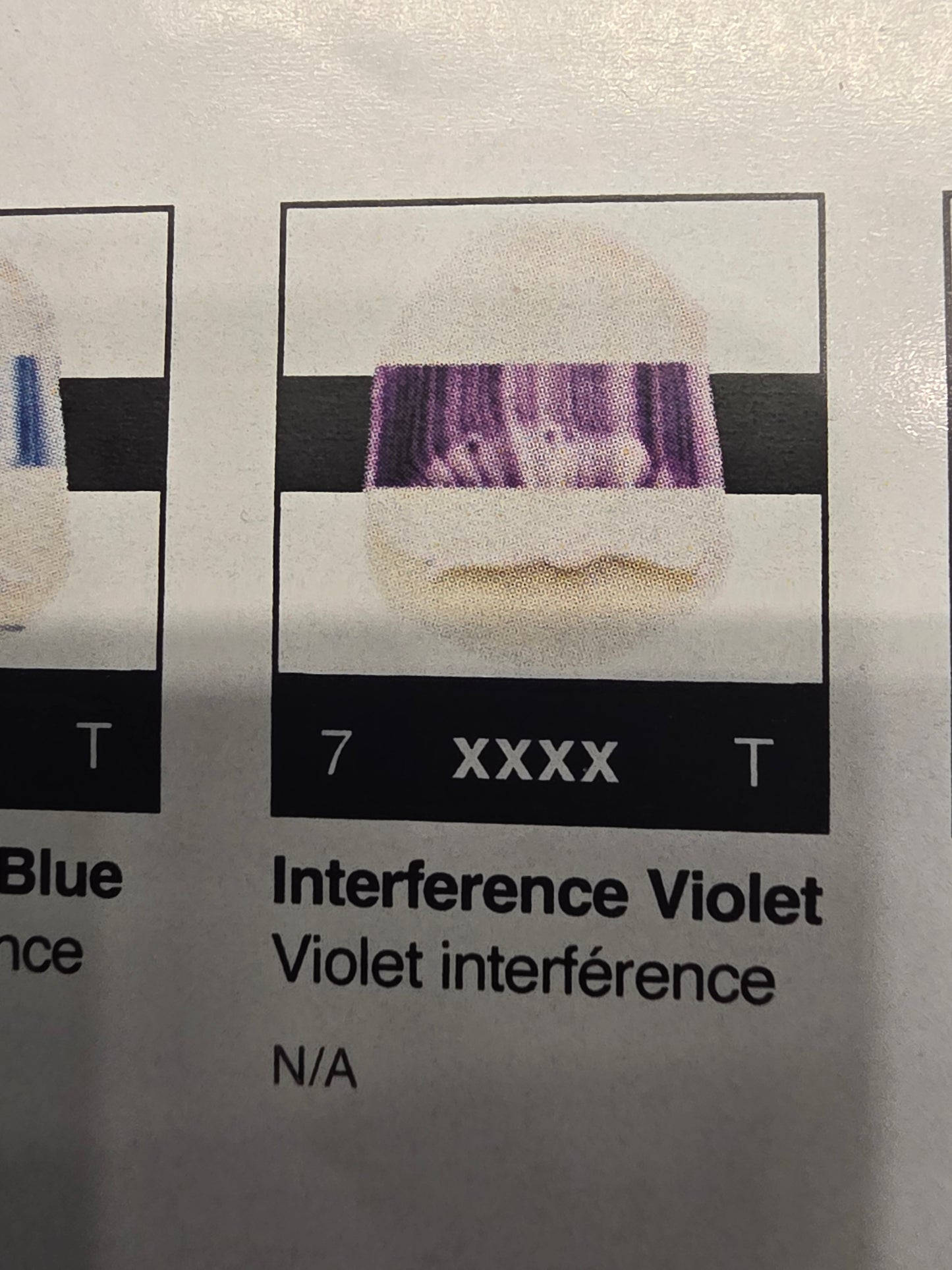 TA764 Tri-Art High Viscosity Interference Violet 60mL Tube 7