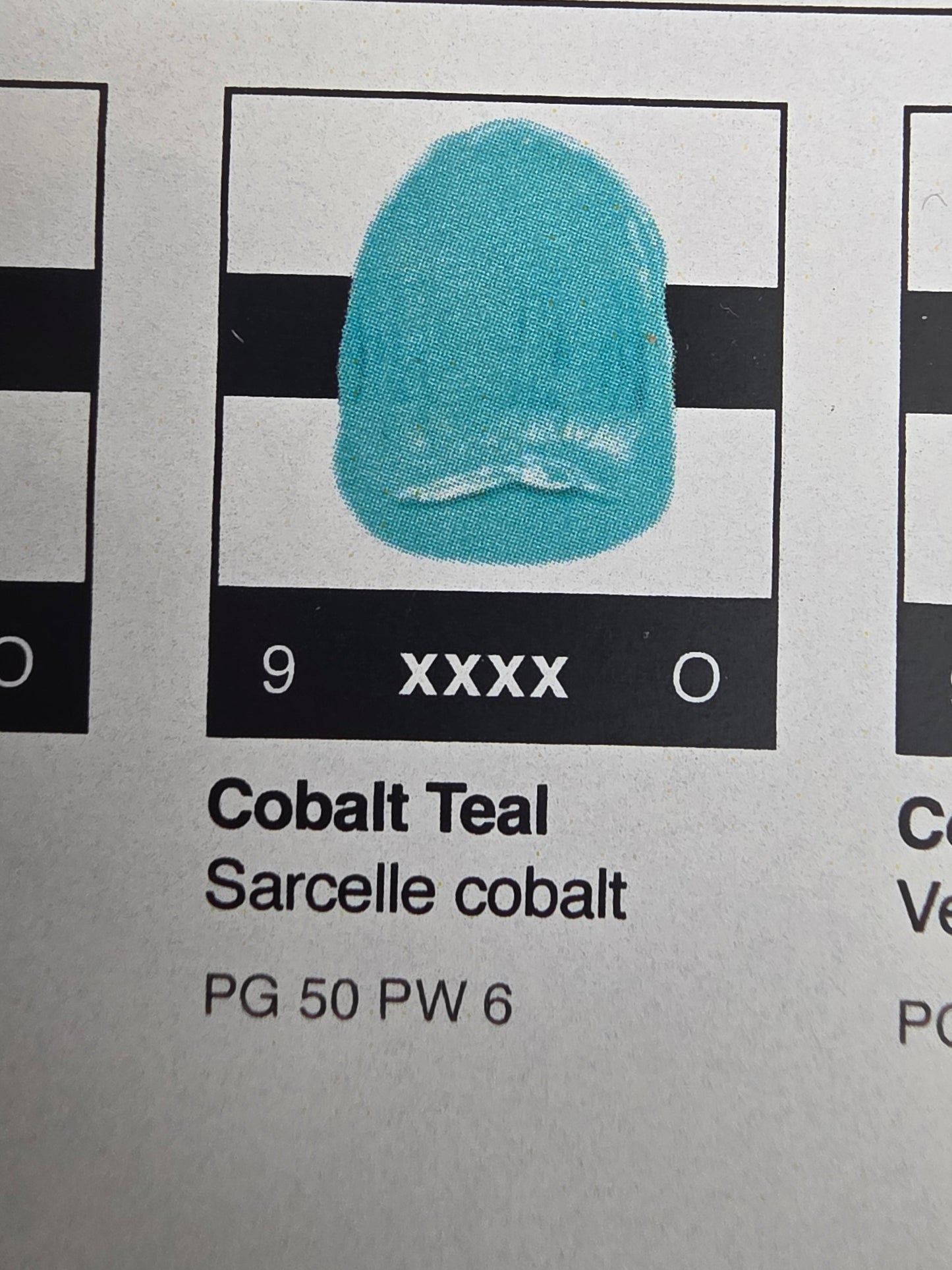 TA2200 Tri-Art High Viscosity Cobalt Teal 60mL Tube 9