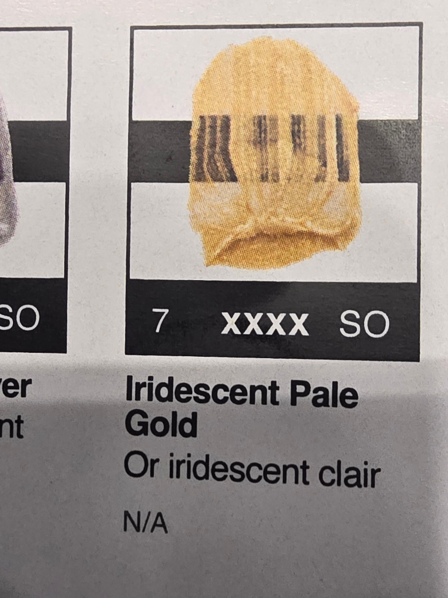 TA750 Tri-Art High Viscosity Iridescent Pale Gold 60mL Tube 7