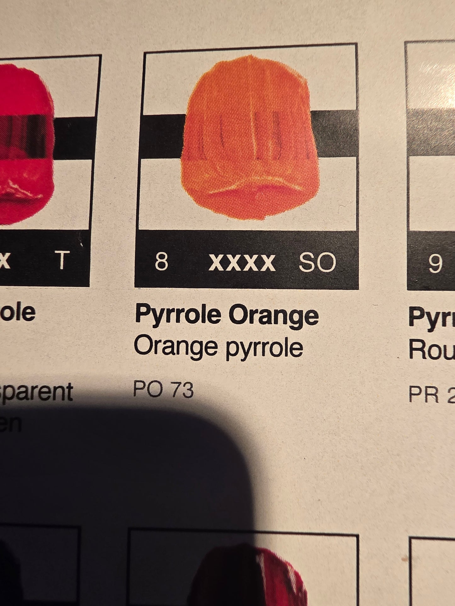 TA1042 Tri-Art High Viscosity Pyrrole Orange 60mL Tube 8