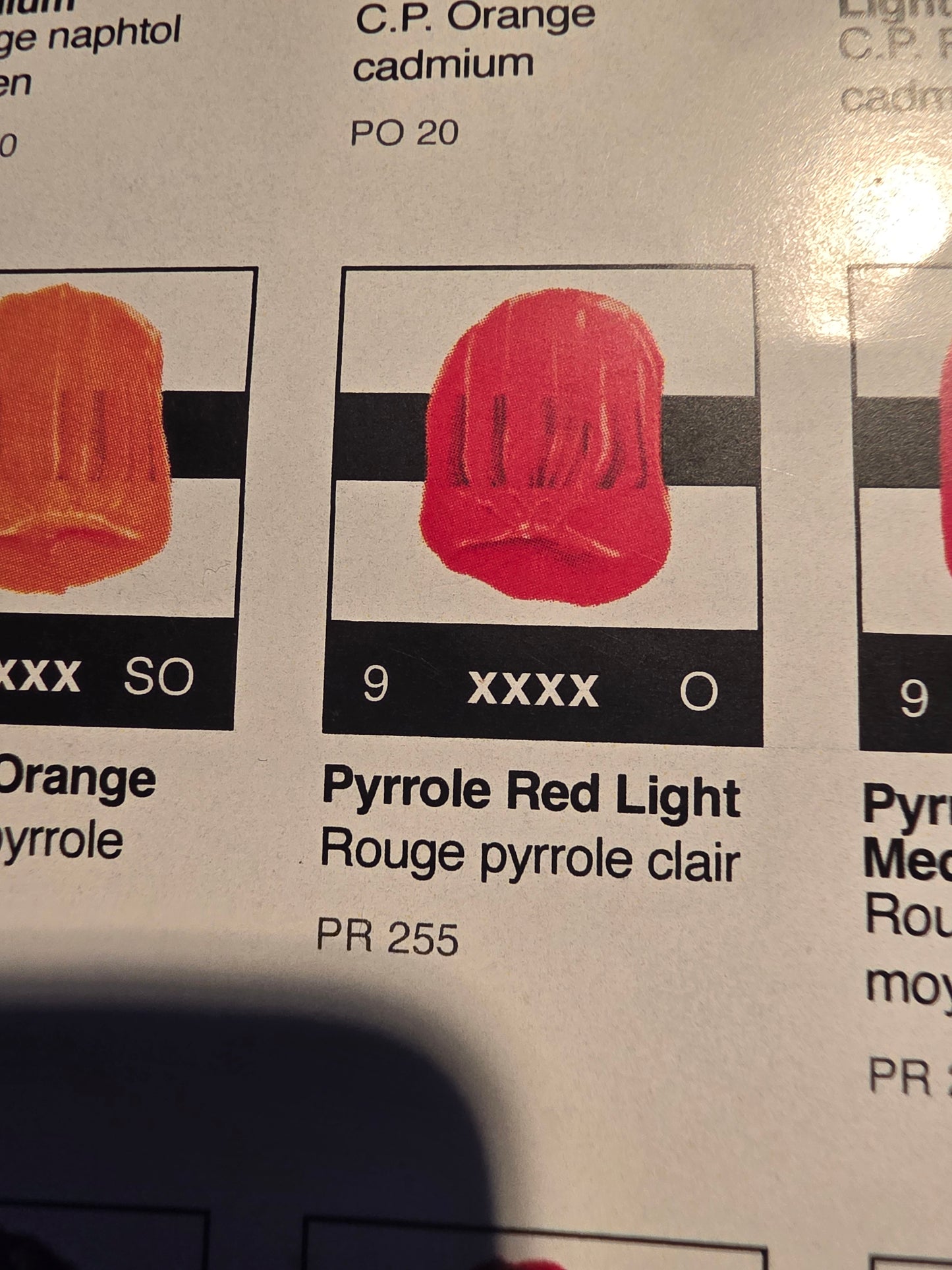 TA1058 Tri-Art High Viscosity Pyrrole Red Light 60mL Tube 9