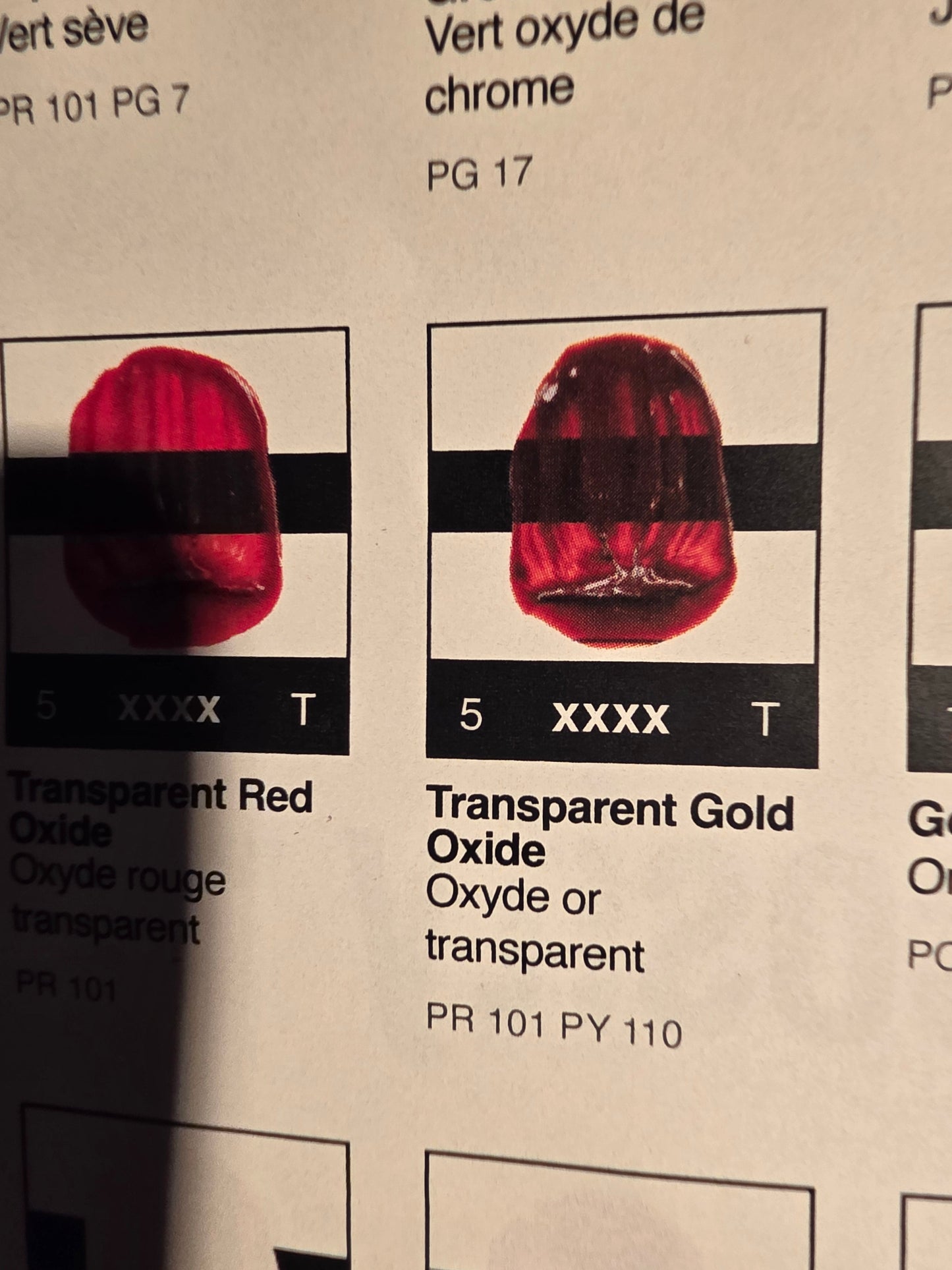 TA990 Tri-Art High Viscosity Transparent Gold Oxide 60mL Tube 5