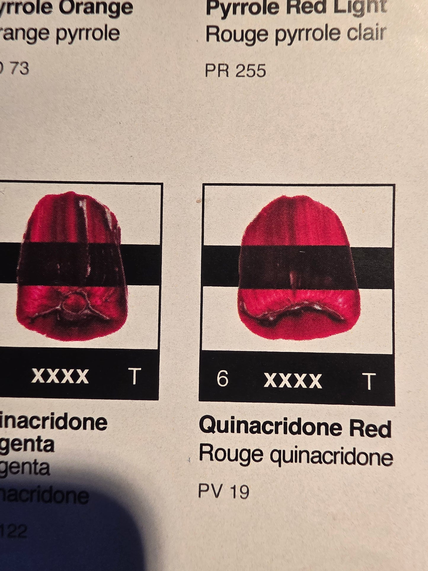 TA942 Tri-Art High Viscosity Quinacridone Red 60mL Tube 6