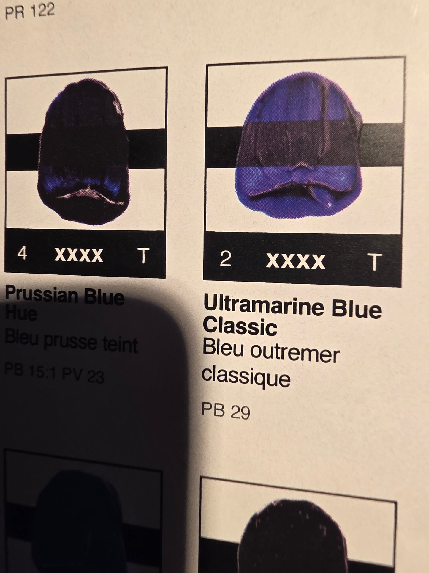 TA959 Tri-Art High Viscosity Ultramarine Blue Classic 60mL Tube 2