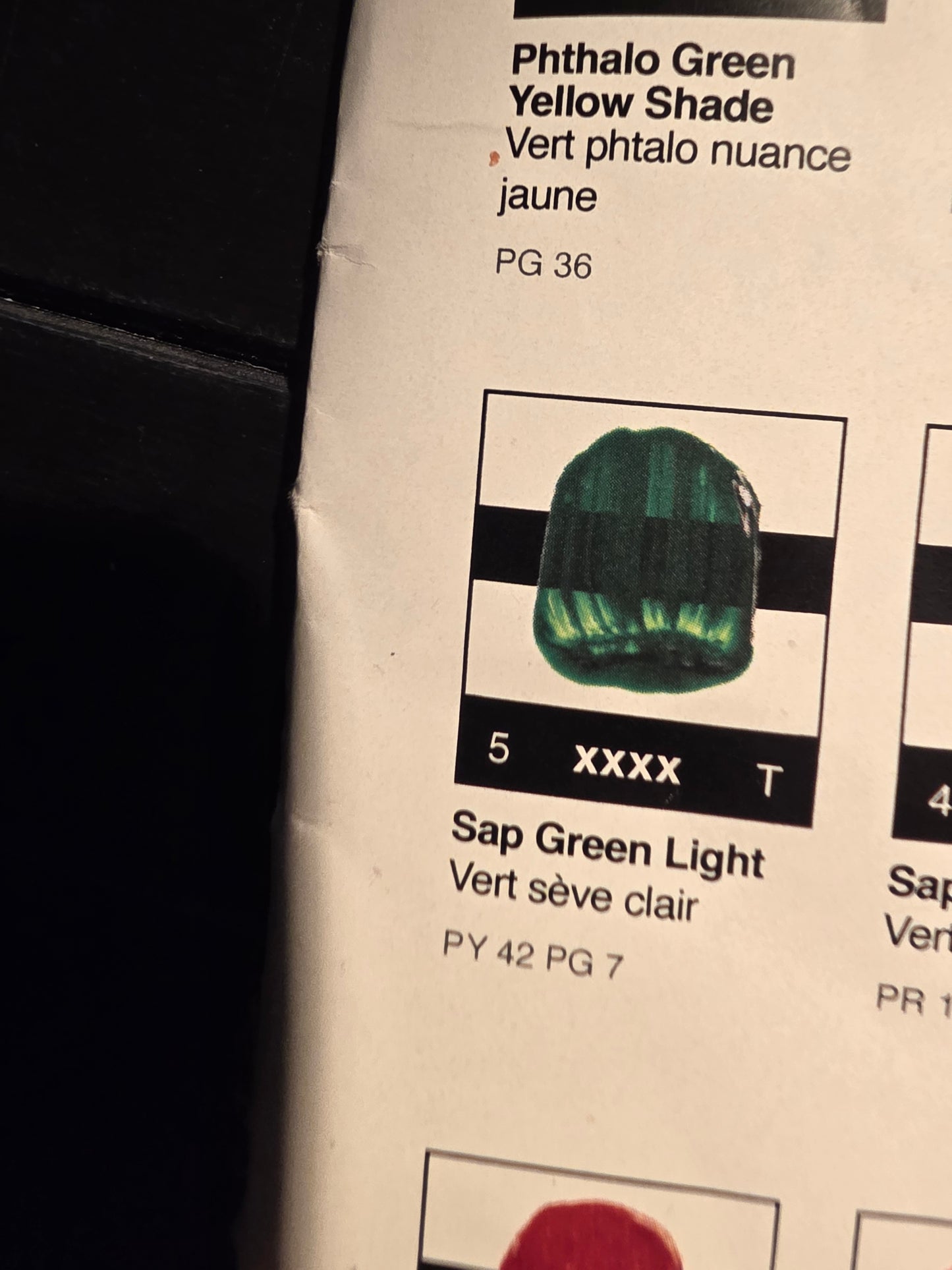 TA1963 Tri-Art High Viscosity Sap Green Light 60mL Tube 5