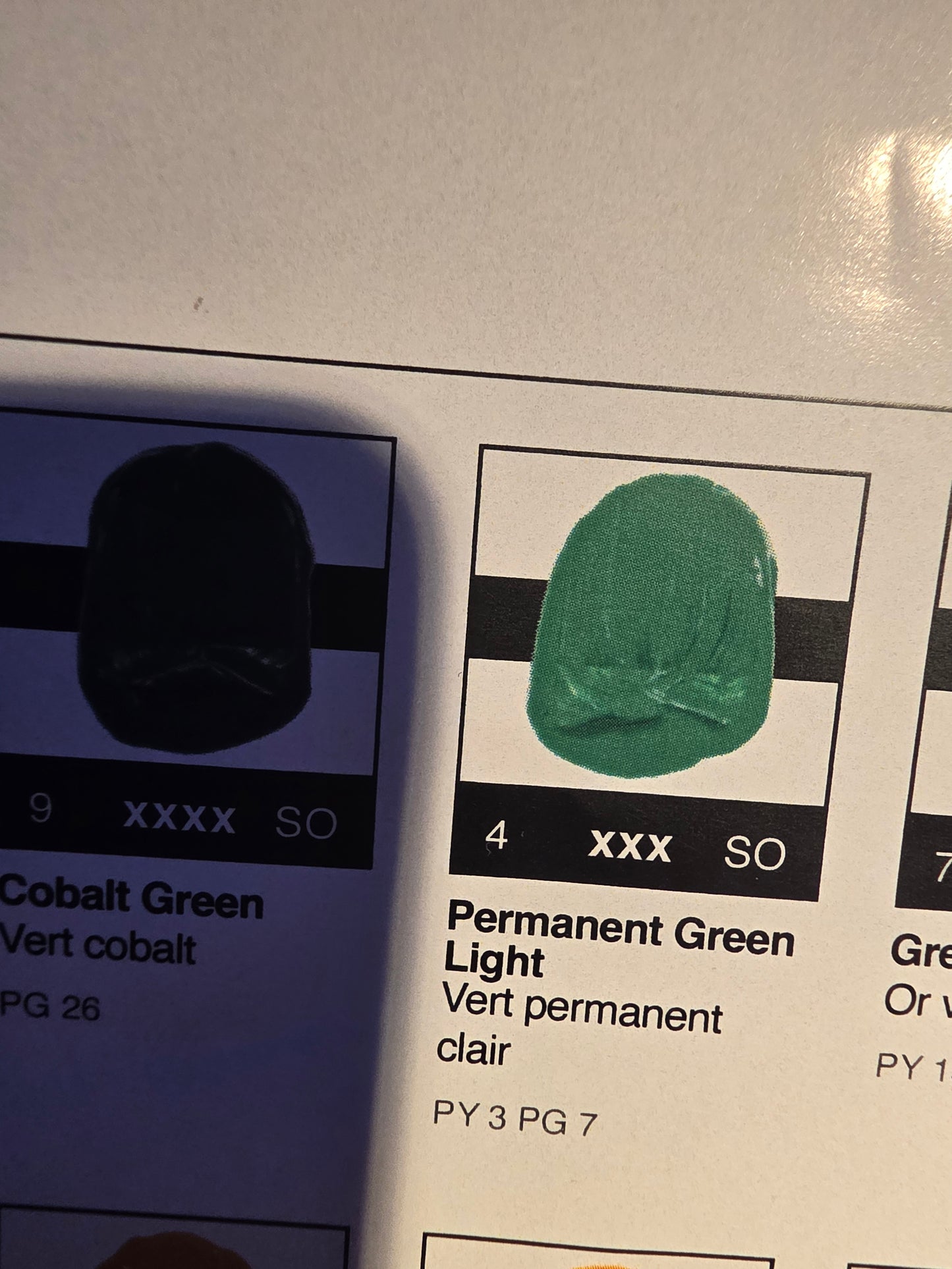 TA1035 Tri-Art High Viscosity Permanent Green Light 60mL Tube 4