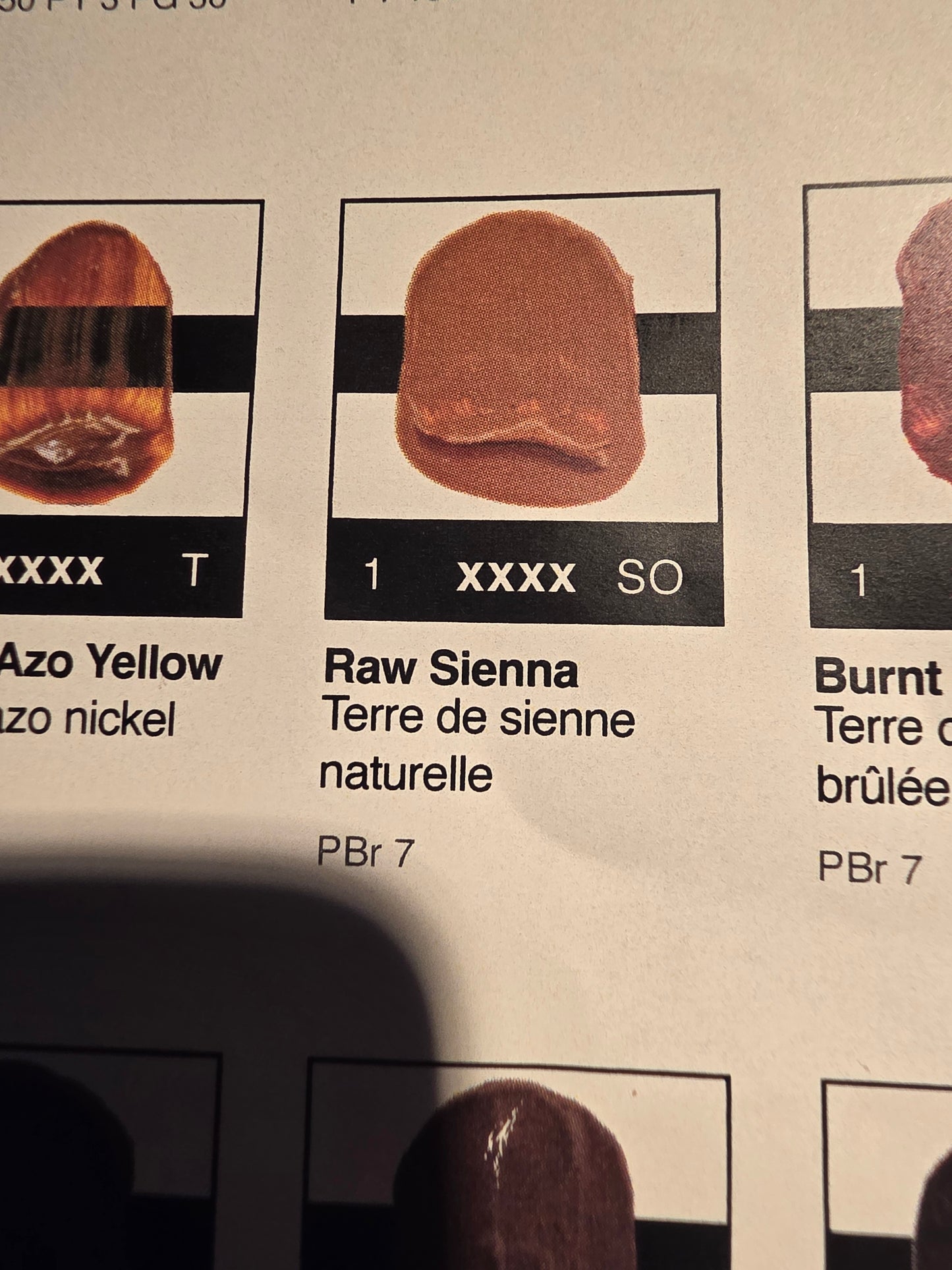 TA918 Tri-Art High Viscosity Raw Sienna 60mL Tube 1