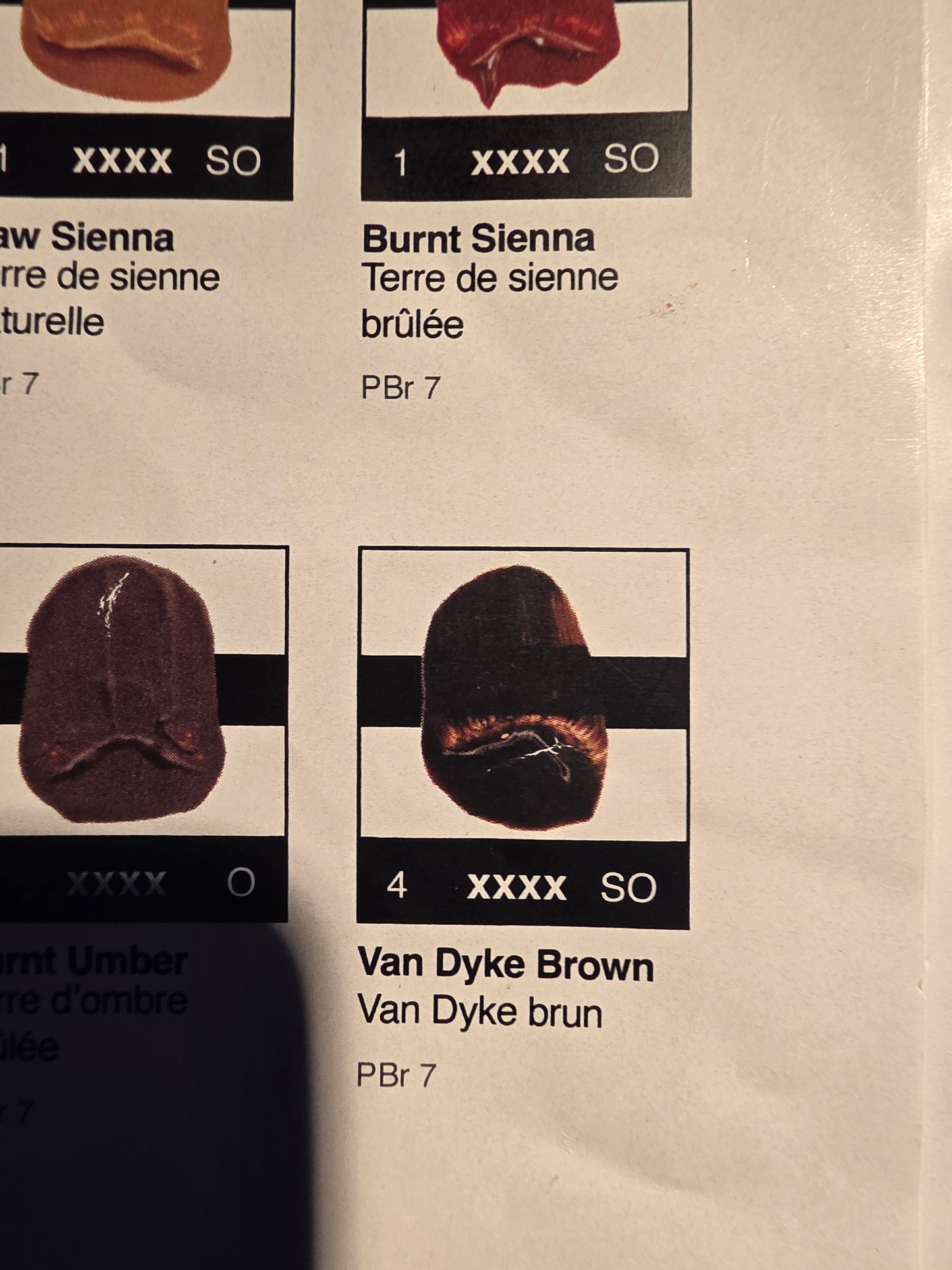 TA5332 Tri-Art High Viscosity Van Dyke Brown 60mL Tube 4