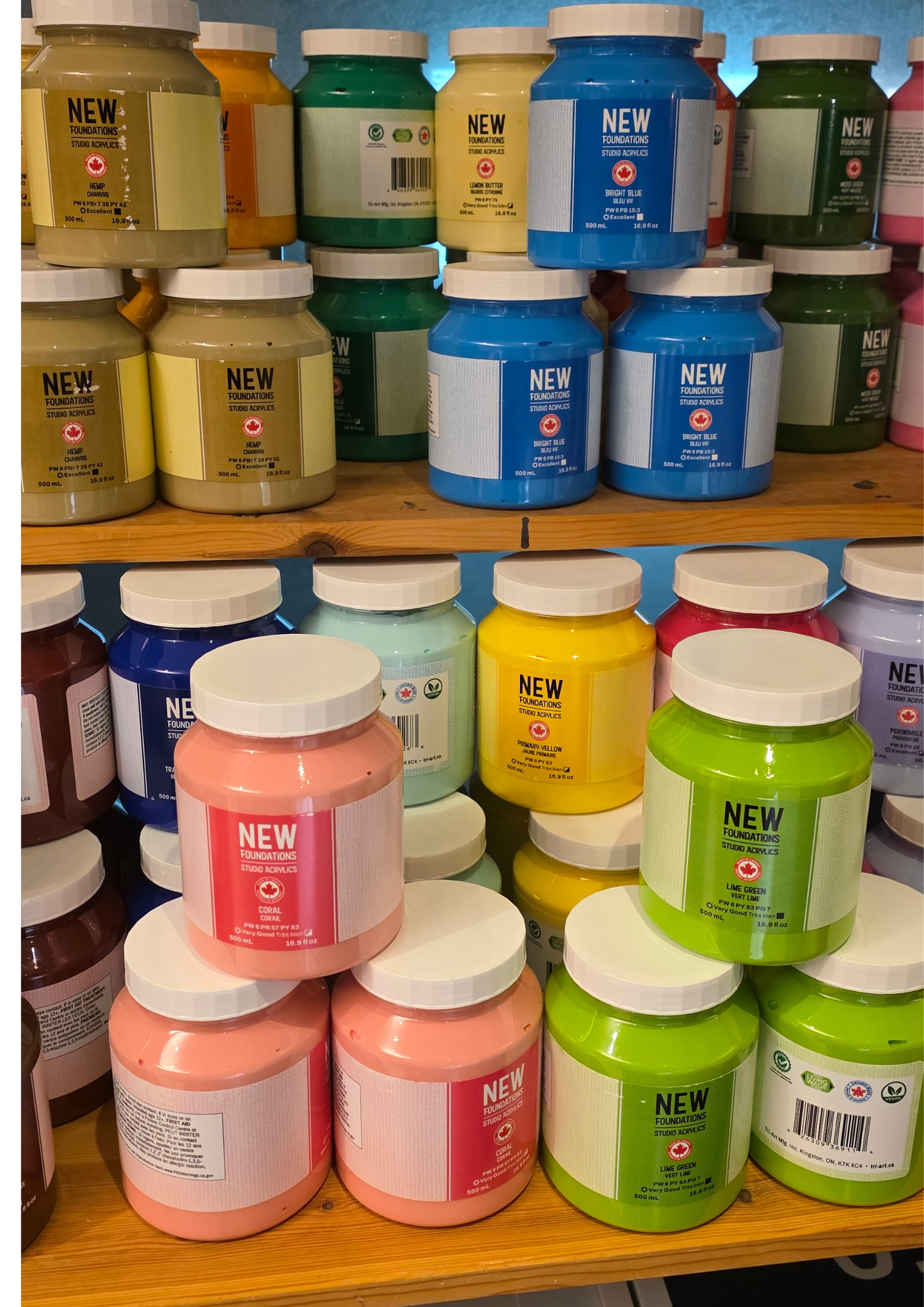 Tri-Art, New Foundations Akryl maling; 120/500ml   Eneste nettbutikk i Norge med denne fantastiske malingen