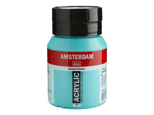 Amsterdam 500 ml. Akryl Standard, 661 Turquoise green