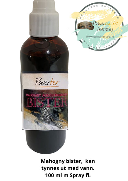 Bister Mahogny -100ml. m/ pumpeflaske