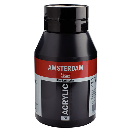 Fast lavpris, Amsterdam 1000ml – 702 Lamp black