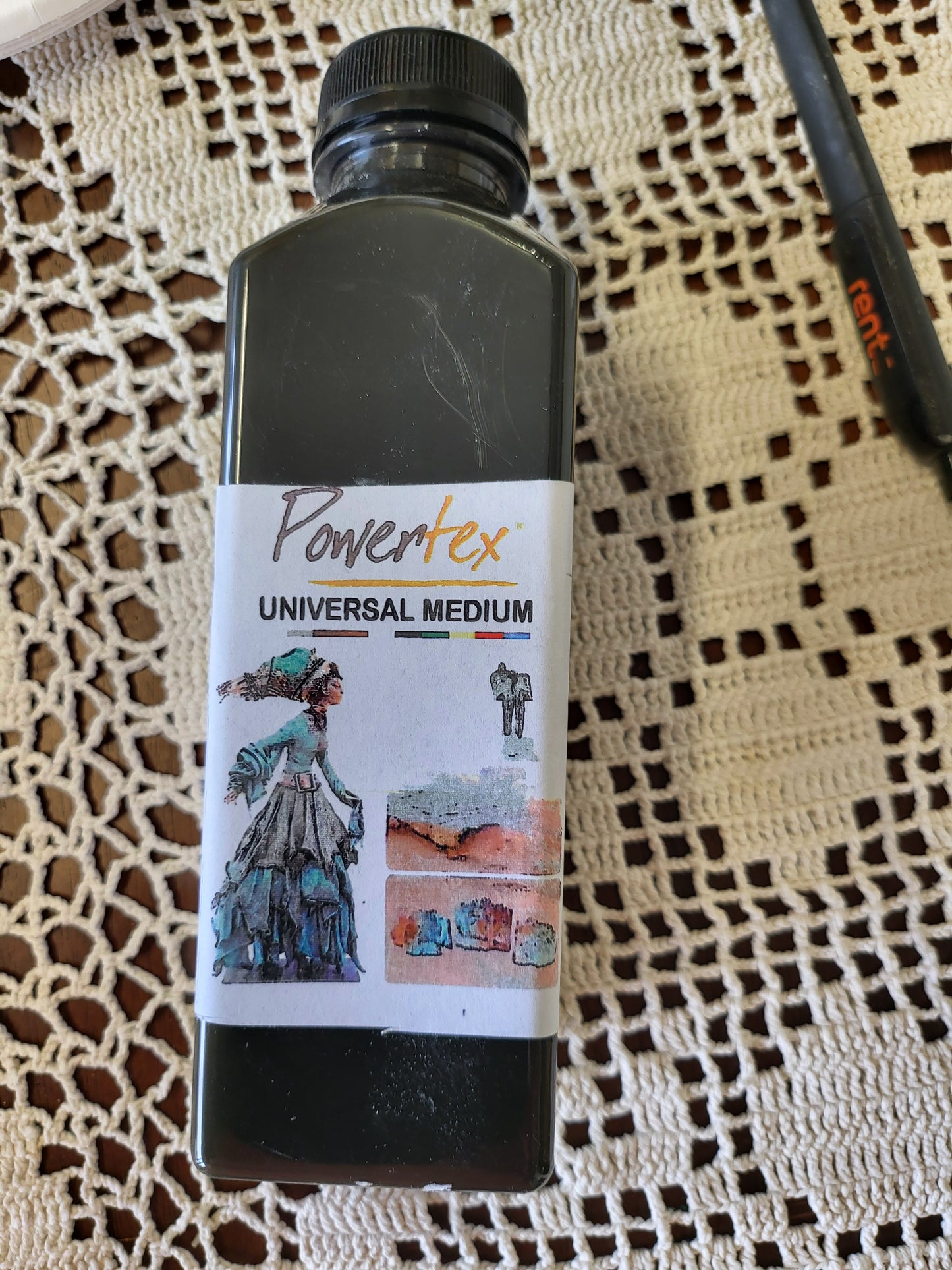 Fast lavpris, Powertex Universalmedium  500 ml.  mørk bronse.  waterproof.