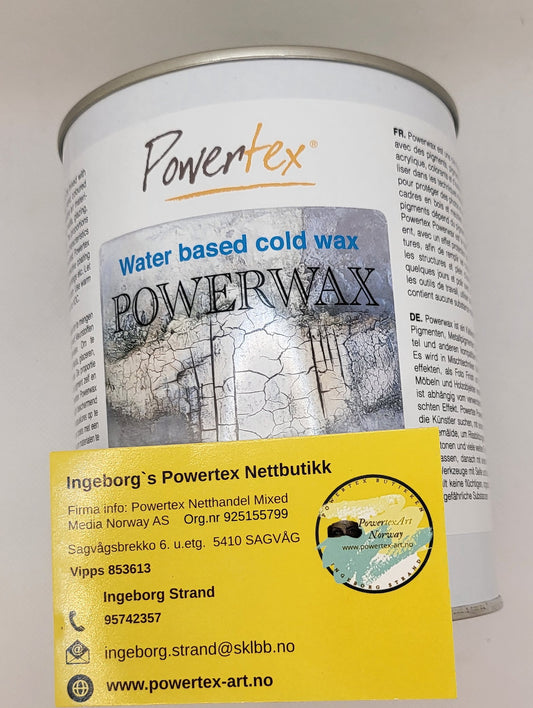 Pasta og wax, Powerwax –  kaldvoks 700 gr, ny type