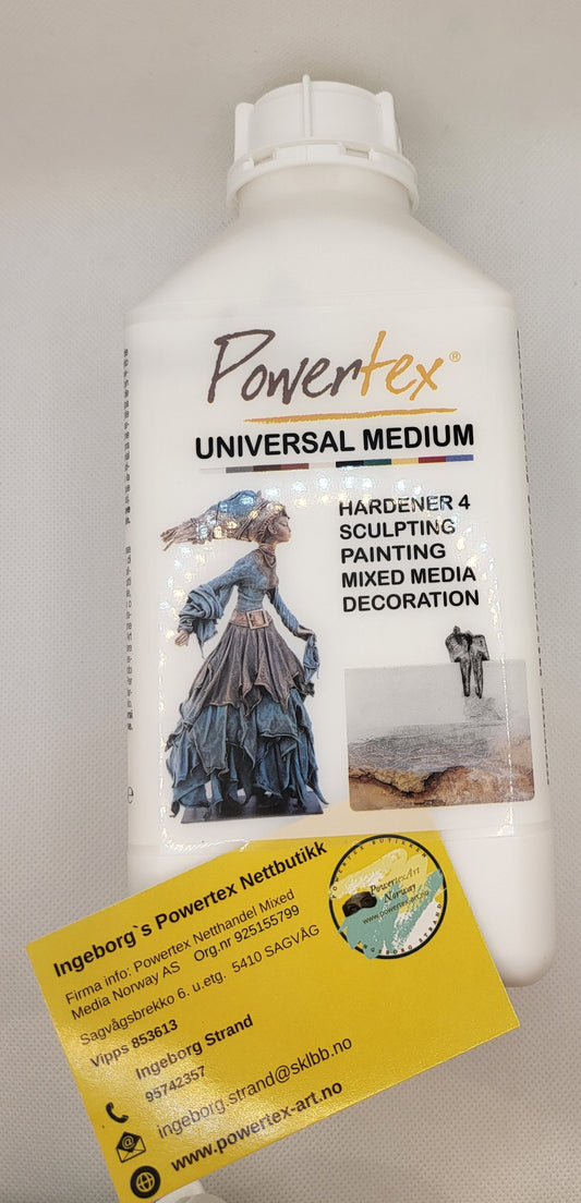 Fast lavpris, Universalmedium Powertex 1kg – Ivory, Waterproof.