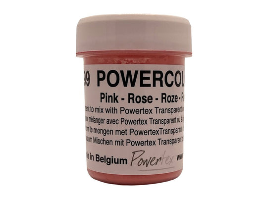 Tørre pigment, Powercolor, nr 099 -  40ml. – Rosa pastell