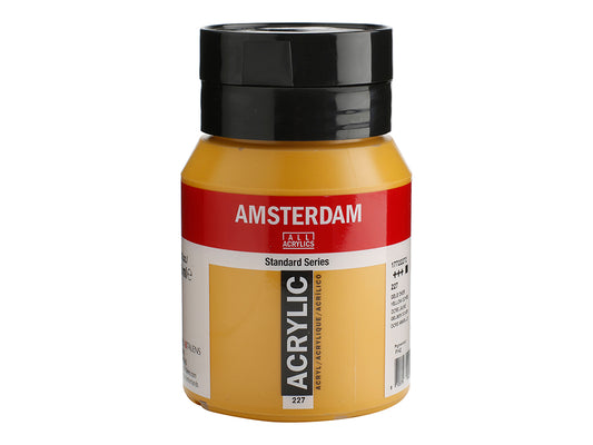 Amsterdam 500 ml. Akryl Standard, - 227 Yellow ochre