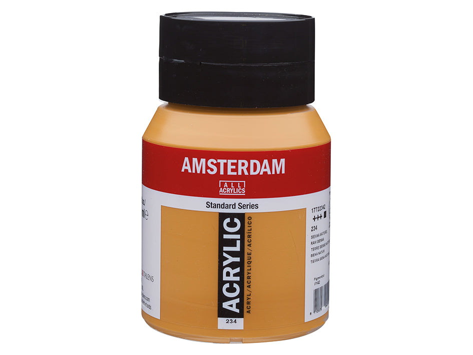 Amsterdam 500 ml. Akryl Standard, - 234  Raw sienna