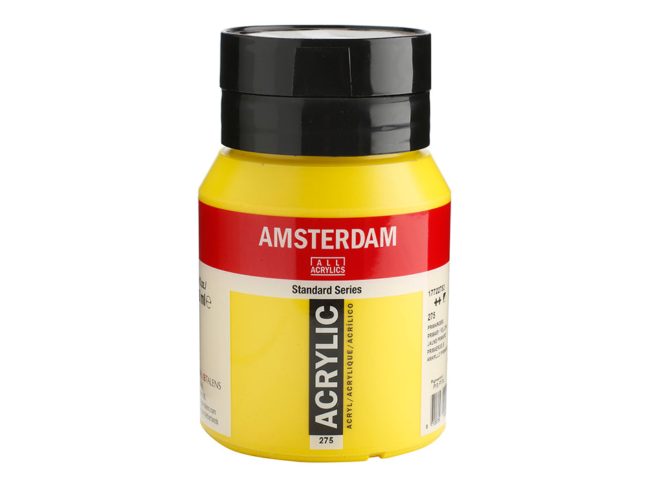 Amsterdam 500 ml. Akryl Standard, - 275 Primary yellow