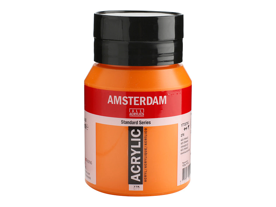 Amsterdam 500 ml. Akryl Standard, - 276 Azo Orange