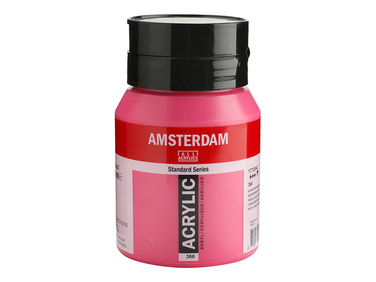 Amsterdam 500 ml. Akryl Standard, - 366 Quinacr. rose