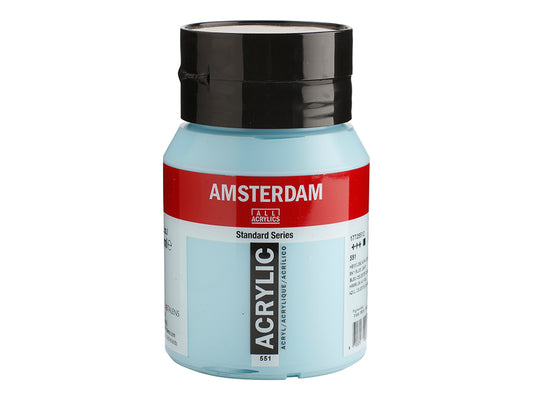 Amsterdam 500 ml. Akryl Standard, - 551 Sky Blue Light