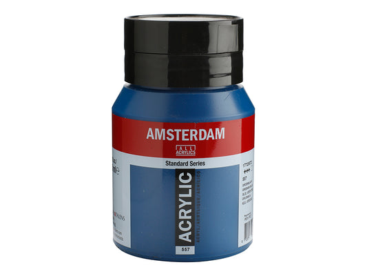Amsterdam 500 ml. Akryl Standard, - 557 Greenish blue.
