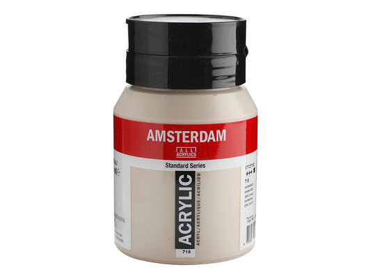 Amsterdam 500 ml. Akryl Standard, - 718 Warm grey