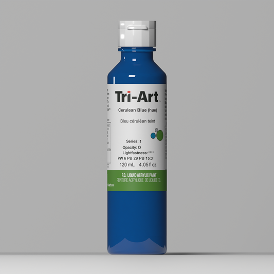 TA2019	Tri-Art High Viscosity	Cerulean Blue (Hue)	60mL Tube	1