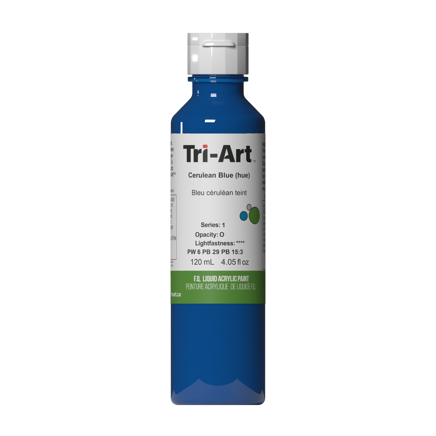 TA2027 Tri-Art High Viscosity,	Cerulean Blue	HUE60mL Tube