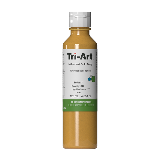 TA1491	Tri-Art Liquids	Iridescent Gold Deep	120mL