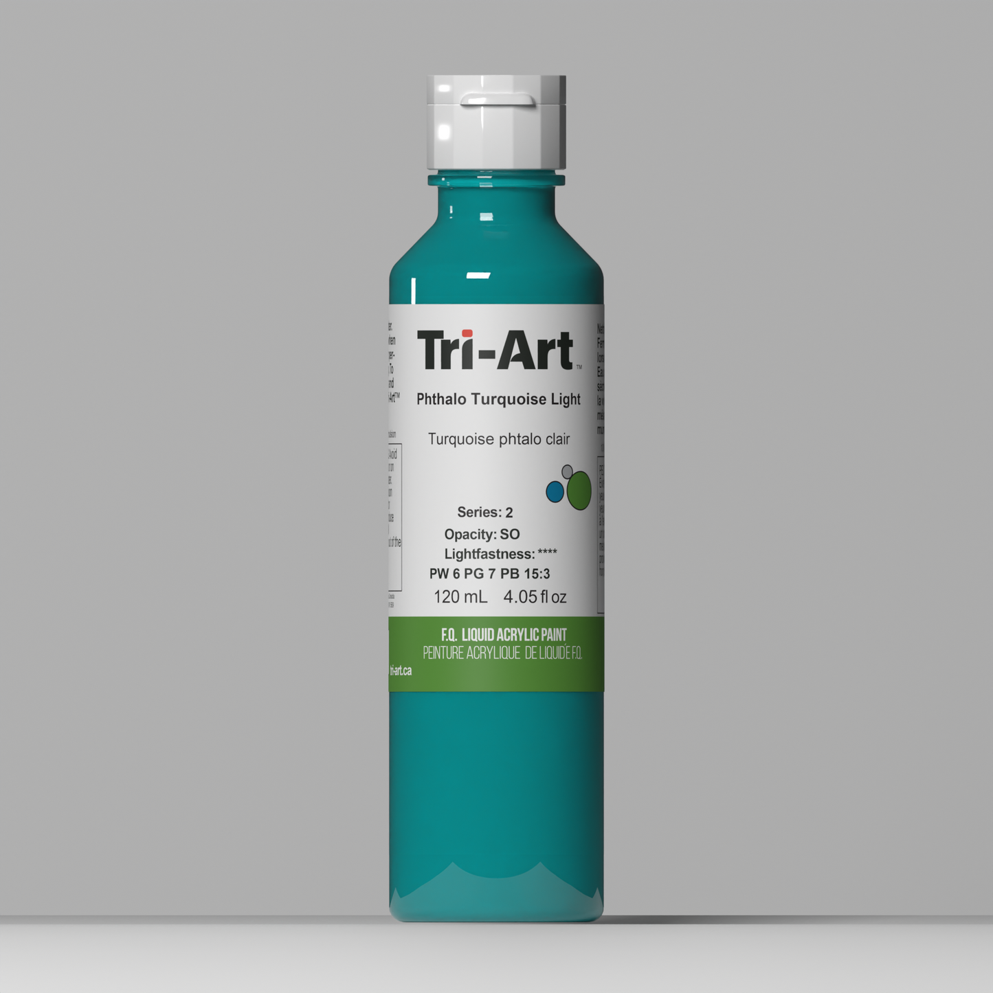 TA1985	Tri-Art Liquids	Phthalo Turquoise Light	120mL