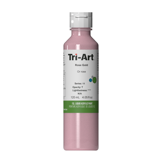 TA31121	Tri-Art Liquids	Rose Gold	120mL