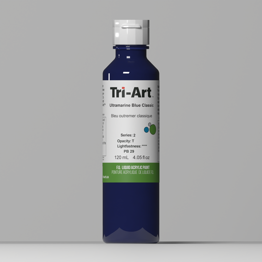 TA622	Tri-Art Liquids	Ultramarine Blue Classic	120mL
