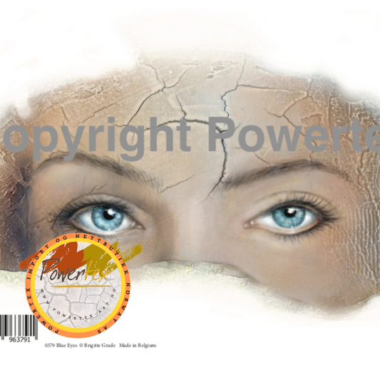 Print bilde, Blue eyes. A 4