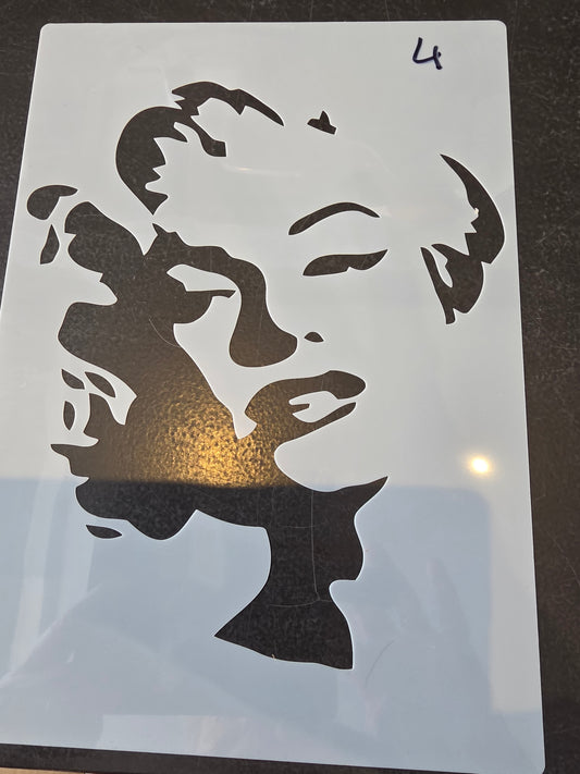 Sjablonger, 25X20 CM , MARLYN 4