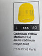 TA2172	Tri-Art High Viscosity	Cadmium Yellow Medium (Hue)	60mL Tube	3