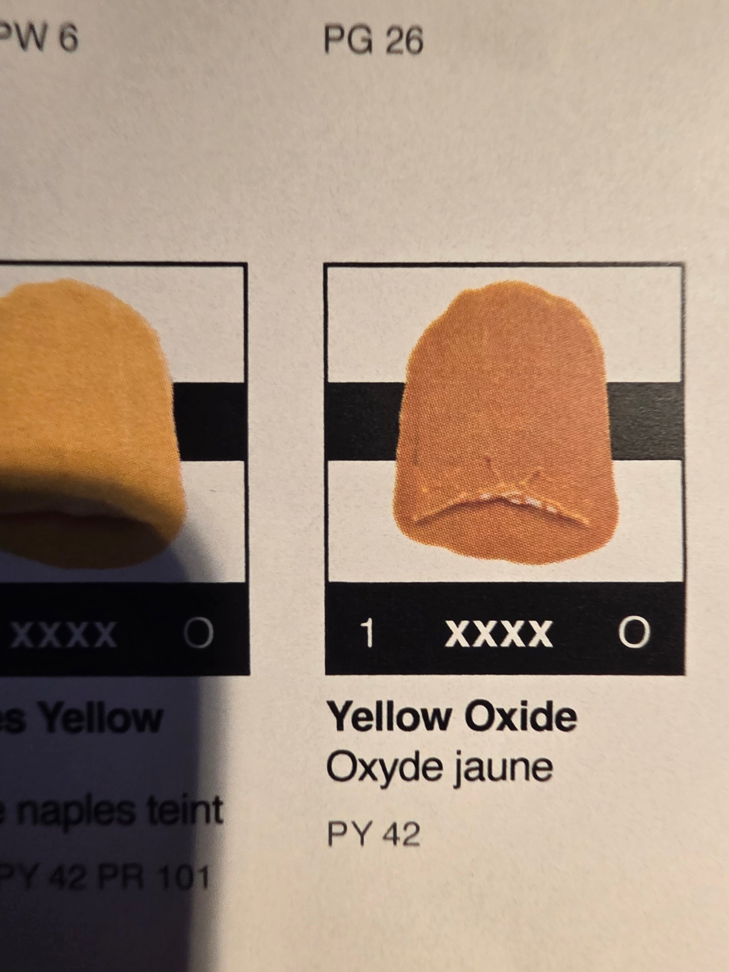 TA971	Tri-Art High Viscosity	Yellow Oxide	60mL Tube	1