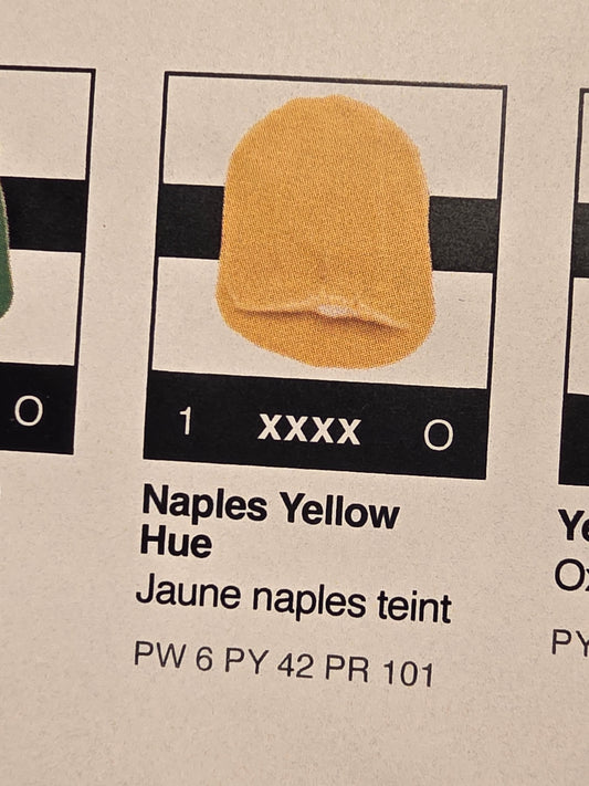 TA797	Tri-Art High Viscosity	Naples Yellow (Hue)	60mL Tube	1