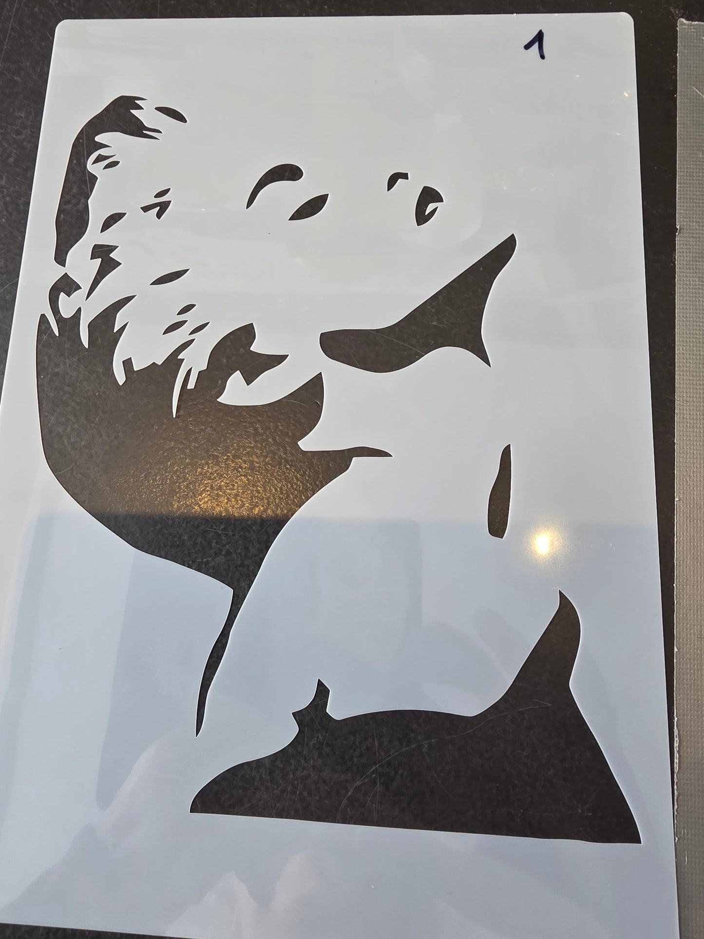 Sjablonger, 25X20 CM , MARLYN 1