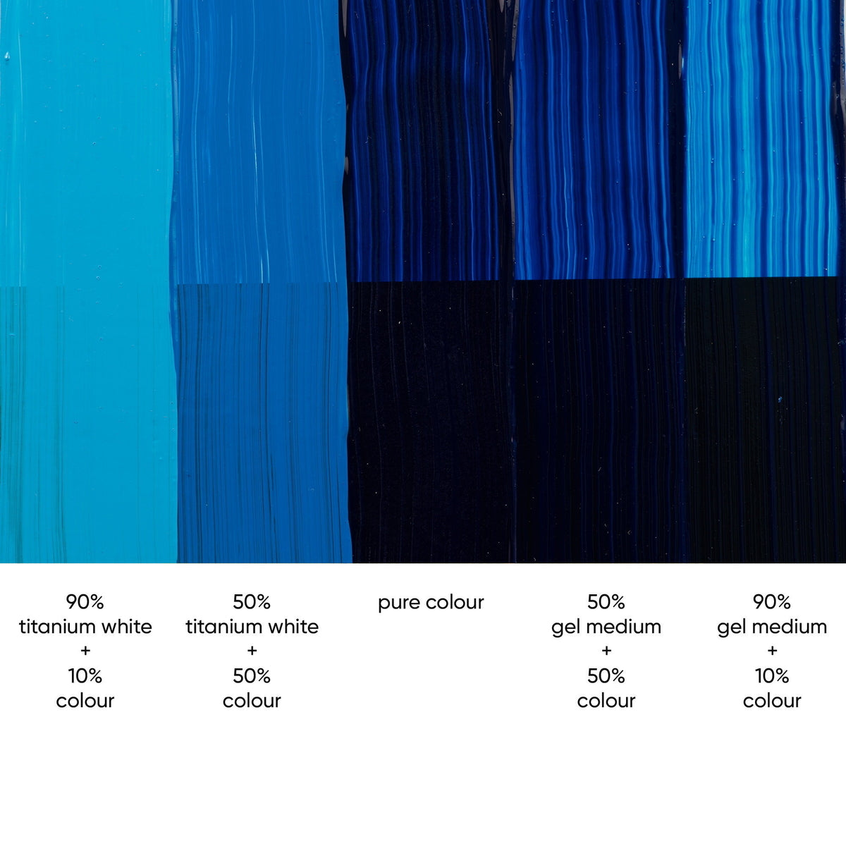 TA1010	Tri-Art High Viscosity	Phthalo Blue Red Shade	60mL Tube	4