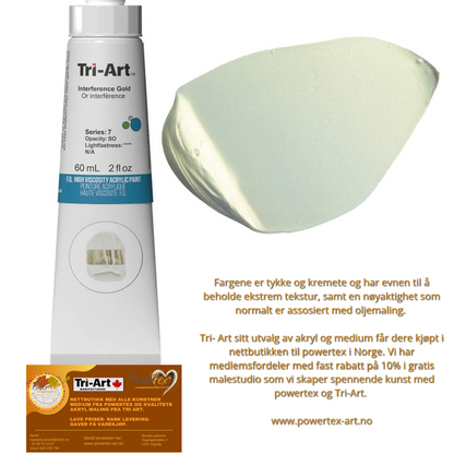 TA2005	Tri-Art High Viscosity	Interference Gold	60mL Tube	7