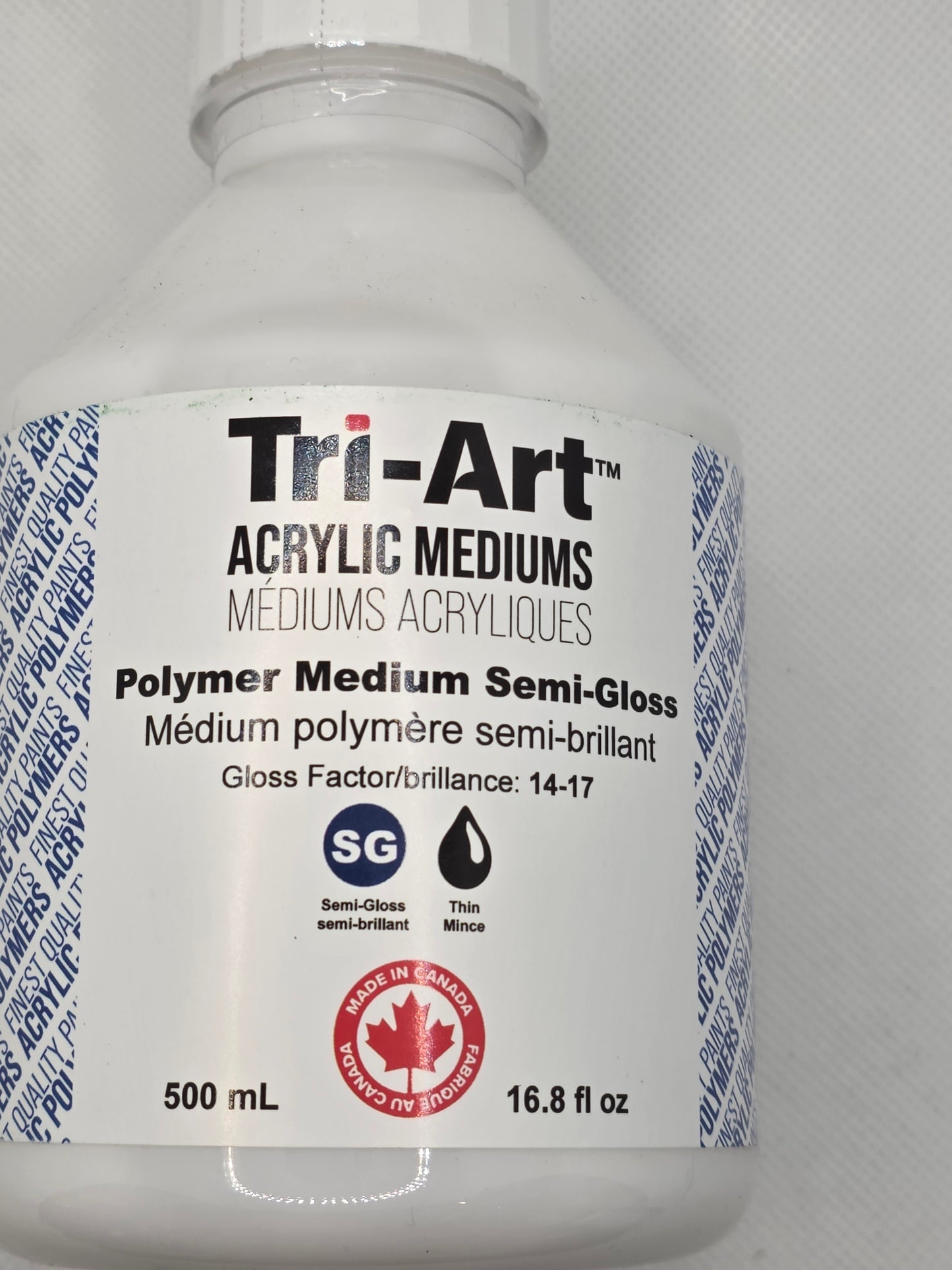 TA3626	Tri-Art Mediums	Polymer Medium Semi Gloss	500mL
